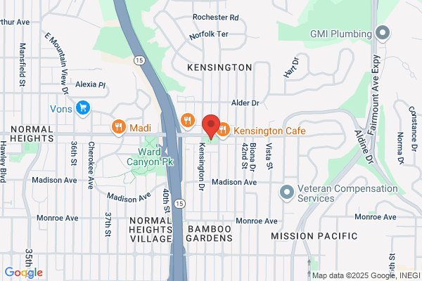 San Diego City of, Libraries, Branch Libraries, Kensington-Normal Heights