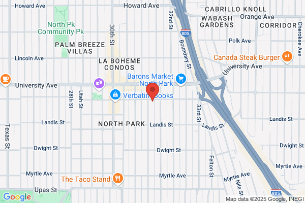 San Diego City of, Libraries, Branch Libraries, North Park