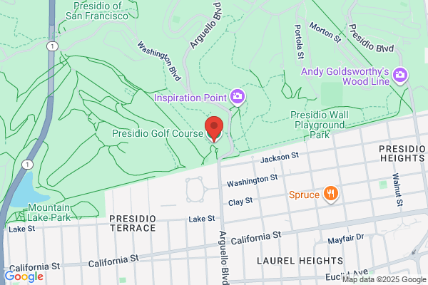 Presidio Golf Course, Tee Times