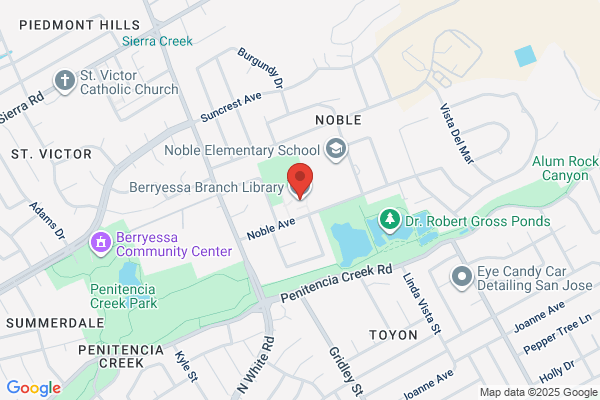 San Jose City of, Library, Branch Libraries, Berryessa