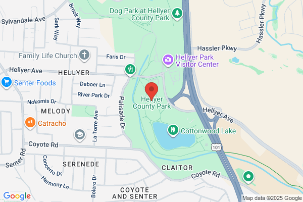 Santa Clara County of, Parks & Recreation, Parks, Coyote-Hellyer Park