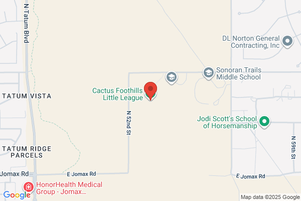 Desert Foothills Little League