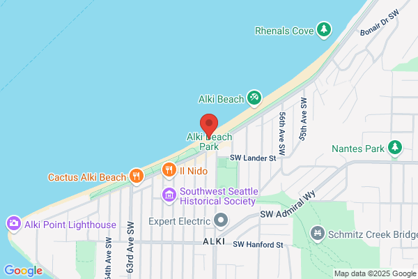 Alki Beach Dog
