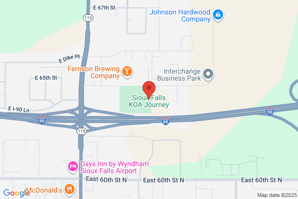 Sioux Falls KOA Journey