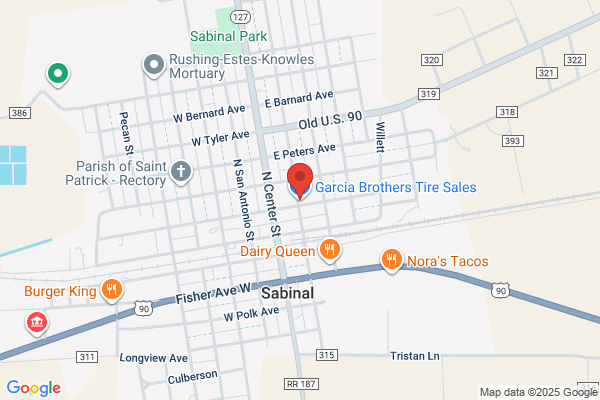 Garcia Brothers Tires Sales