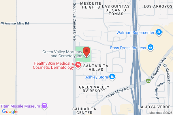 Green Valley Mortuary And Cemetery Inc