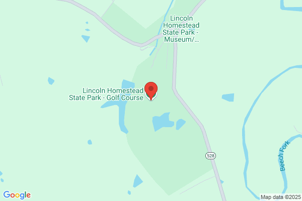 Lincoln Homestead State Park, Golf Course