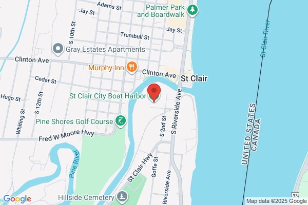 St Clair City of, Boat Harbor