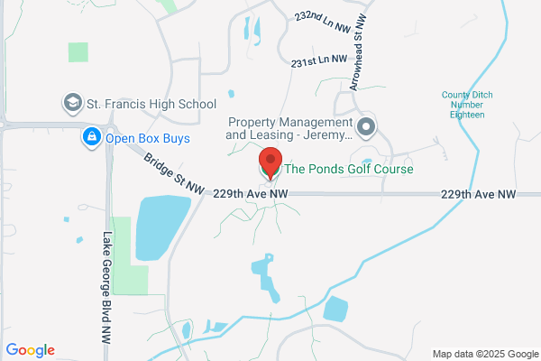 Ponds Golf Course the