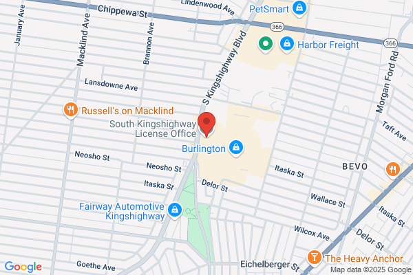 South Kingshighway License Office