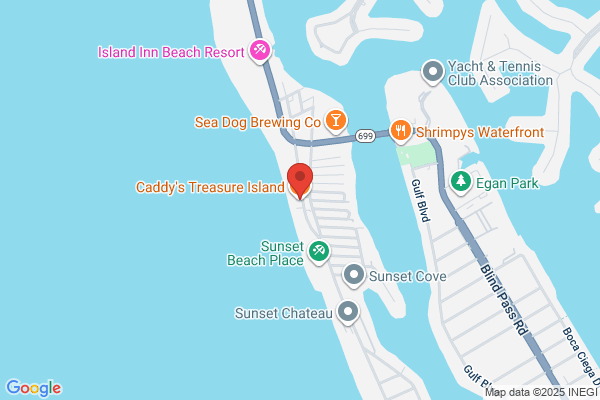 Caddy's Treasure Island