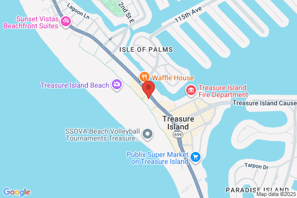 Surf of Treasure Island