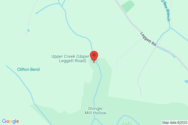 Upper Creek (Upper Leggett Road) Trailhead of the Cumberland Trail