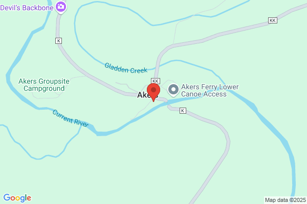 Akers Ferry Canoe Rental