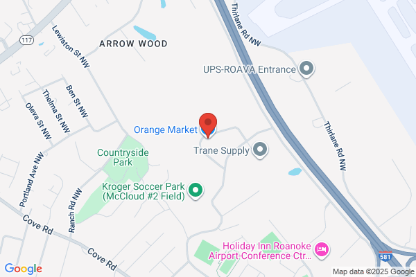 Orange Market Hanging Rock