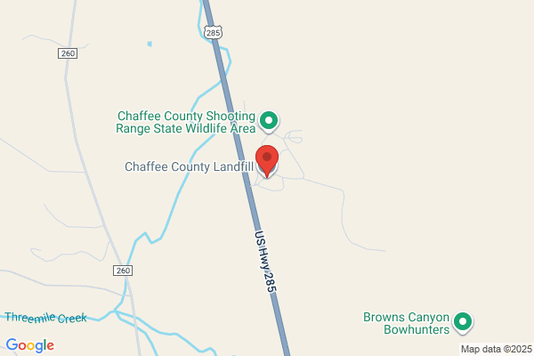 Chaffee County Government Court House, Landfill