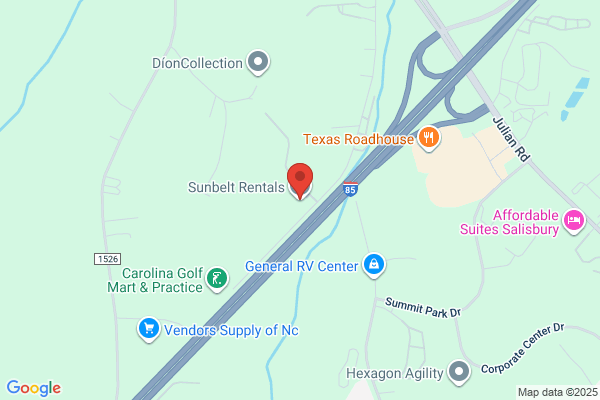 Sunbelt Rentals Inside Walmart