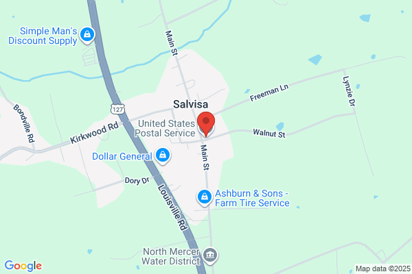 U S Government, Postal Service, Salvisa Post Office