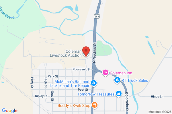 Coleman Livestock Auction Commission Co Inc