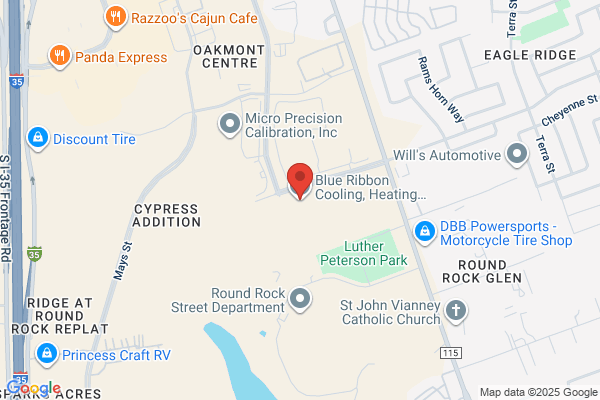 Blue Ribbon Plumbing Heating & Air Conditioning
