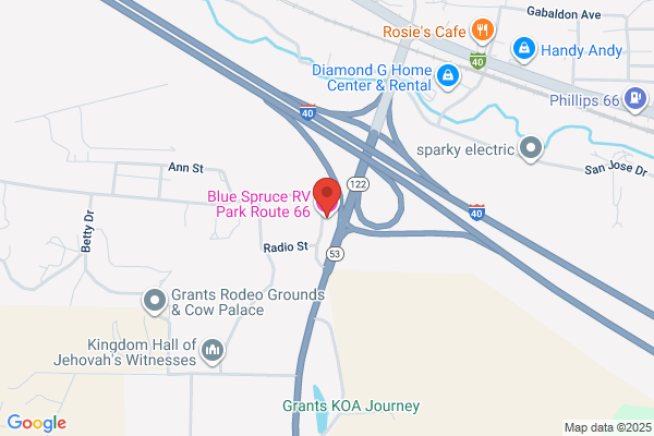 Blue Spruce RV Park Route 66