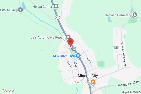 Mineral City Village of, Village Mineral City Garage