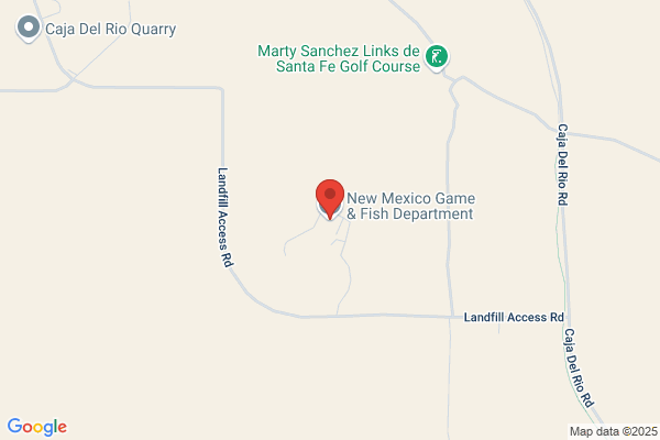 New Mexico State of, Santa Fe, Game & Fish Department, Information