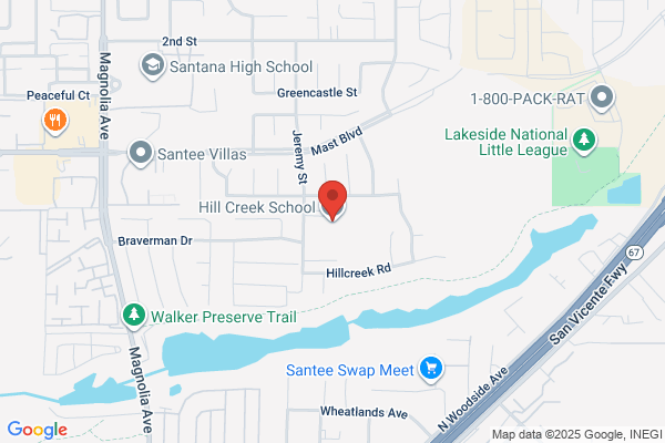 Santee School District, Schools, Hill Creek School