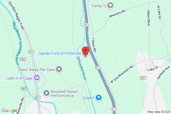 Sands Ford of Pottsville