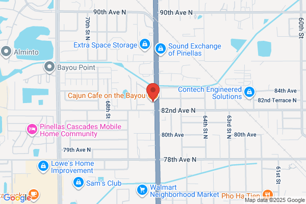 Cajun Cafe On the Bayou