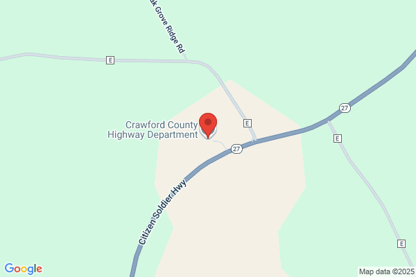 Crawford County Highway Department, Shop
