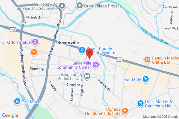 Sevierville City of, City Hall, All Departments
