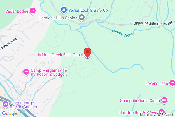 Middle Creek Falls Cabin & Campground Rentals