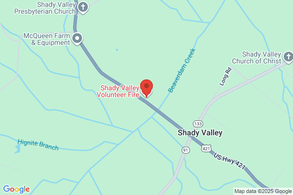 Shady Valley Volunteer Fire Department