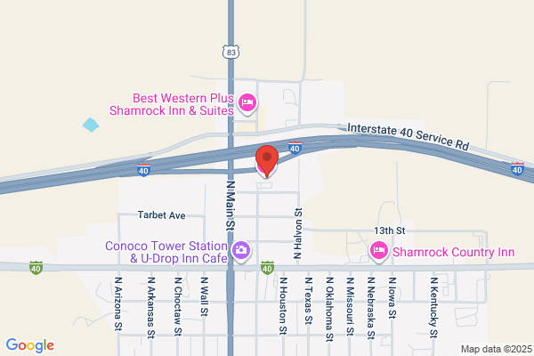 OYO Hotel Shamrock TX I-40 Lone Star