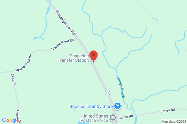 Shapleigh Town of, Transfer Station