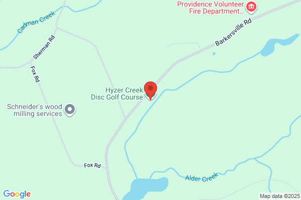 Hyzer Line Disc Golf