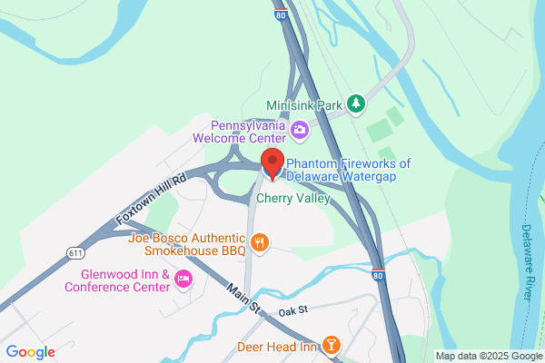Phantom Fireworks of Delaware Watergap