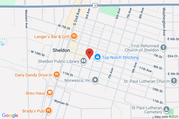 Sheldon, Sheldon Chamber & Development Corp