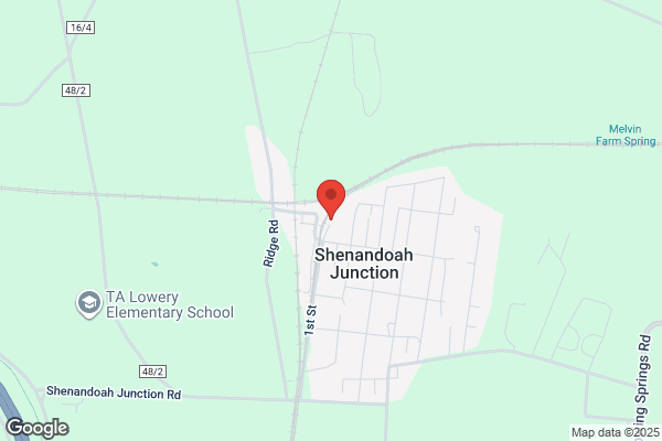 United States Government, Postal Offices, Shenandoah Junction