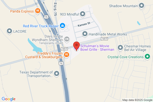 Schulman’s Movie Bowl Grille - Sherman