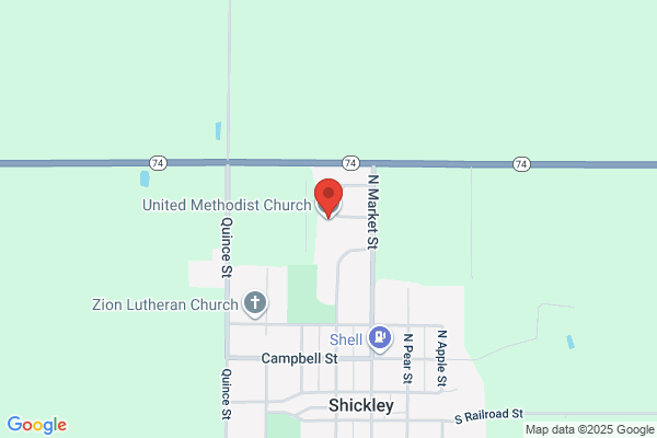 United Methodist Church-Triune Shickley, Church