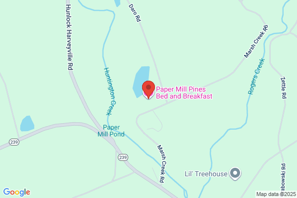Paper Mill Pines Bed and Breakfast