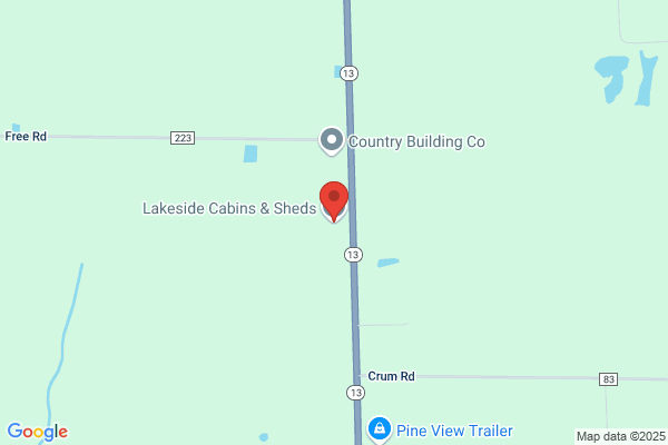 Lakeside Cabins and Sheds