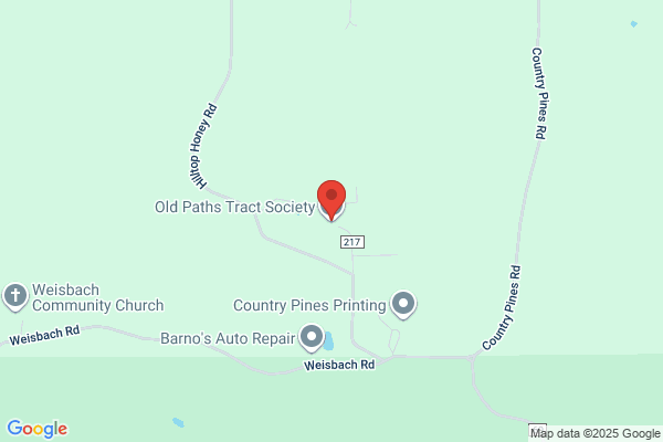 Old Paths Tract Society
