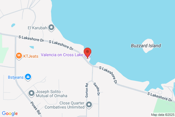 Valencia on Cross Lake