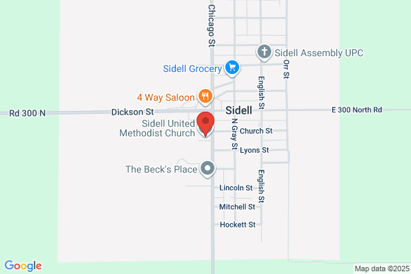 Sidell United Methodist Church, Church
