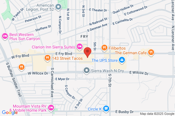 Sharon Peterson at Sierra Vista Property with Haymore Real Estate