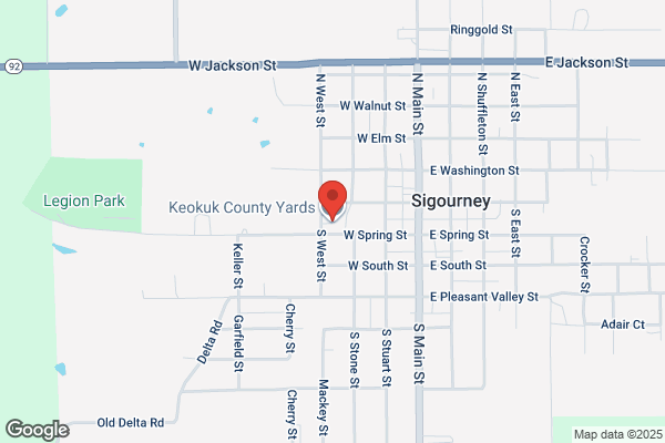 Keokuk County of, County Yards