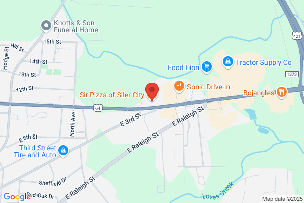 SIR Pizza of Siler City
